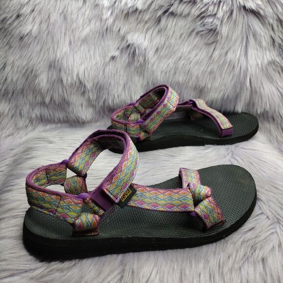 Teva Original Universal Sandals Womens Size 9 Purple Pink - Picture 2 of 7